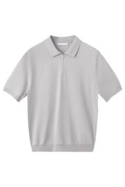 thumbnail: Mango Man slim fit polo - naturel wit