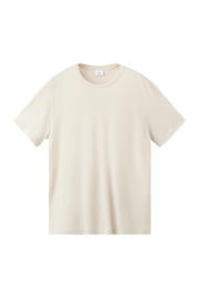 thumbnail: Mango Man linnen slim fit T-shirt - lichtbeige