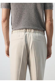 thumbnail: Mango Man regular fit pantalon - lichtbeige
