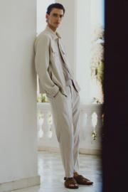 thumbnail: Mango Man regular fit pantalon - lichtbeige