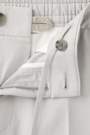 thumbnail: Mango Man slim fit pantalon - naturel/wit
