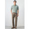 Mango Man modal regular fit pantalon - middengrijs