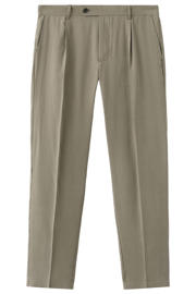 thumbnail: Mango Man modal regular fit pantalon - middengrijs