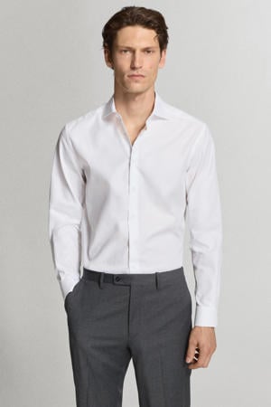 regular fit overhemd - wit