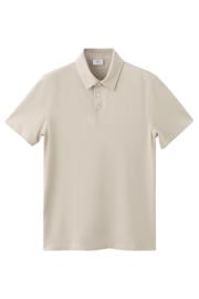 thumbnail: Mango Man slim fit polo - lichtbeige