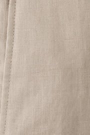 thumbnail: Mango Man linnen slim fit chino short - middenbruin