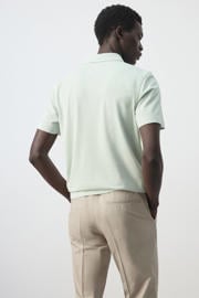 thumbnail: Mango Man slim fit polo - groen