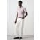 Mango Man slim fit polo - pastelroze