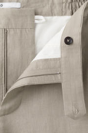 thumbnail: Mango Man linnen regular fit chino short -beige