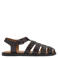 Mango Man leren sandalen - bruin
