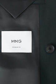 thumbnail: Mango Man regular fit colbert - marineblauw