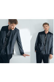 thumbnail: Mango Man regular fit colbert - marineblauw
