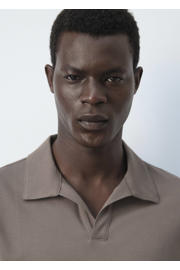 thumbnail: Mango Man slim fit polo - taupe