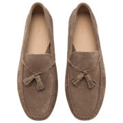 thumbnail: Mango Man suède mocassins - bruin