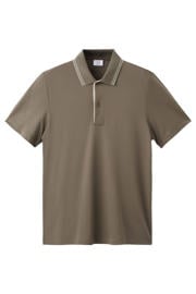 thumbnail: Mango Man slim fit polo - middenbruin