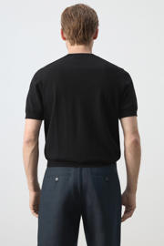 thumbnail: Mango Man regular fit T-shirt - zwart