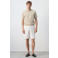 Mango Man slim fit gestreept T-shirt - pastelbruin