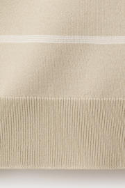 thumbnail: Mango Man slim fit gestreept T-shirt - pastelbruin