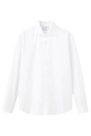 slim fit overhemd - wit