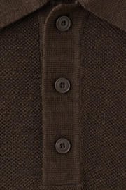 thumbnail: Mango Man regular fit polo - bruin