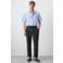 Mango Man regular fit gestreept overhemd - lichtblauw