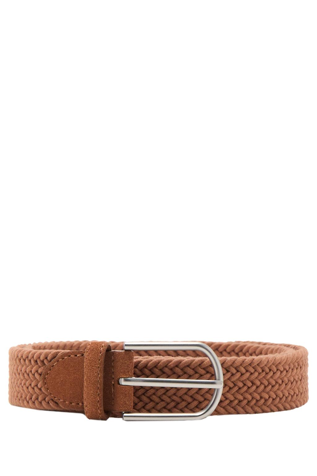 Mango Man riem cognac