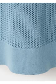 thumbnail: Mango Man regular fit gebreide polo - turquoise