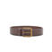Mango Man leren riem bruin