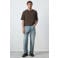 Mango Man relaxed fit T-shirt - bruin