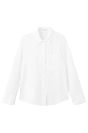 linnen blouse - wit