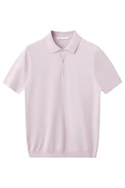 thumbnail: Mango Man regular fit polo - pastelroze