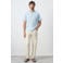 Mango Man regular fit T-shirt - lichtblauw