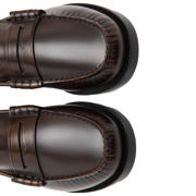 thumbnail: Mango Man leren loafers - bruin