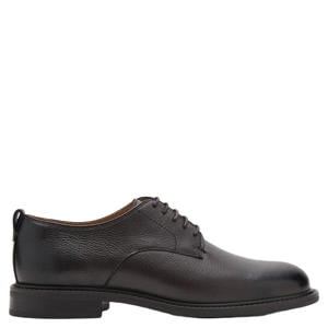 leren veterschoenen - bruin