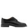 Mango Man leren veterschoenen - zwart