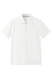 thumbnail: Mango Man regular fit polo - wit