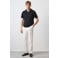 Mango Man regular fit polo - donkerblauw