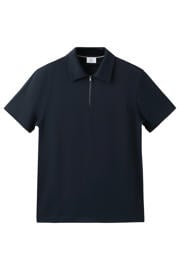 thumbnail: Mango Man regular fit polo - donkerblauw