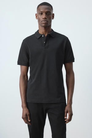regular fit polo - zwart