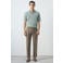 Mango Man regular fit polo - heldergroen