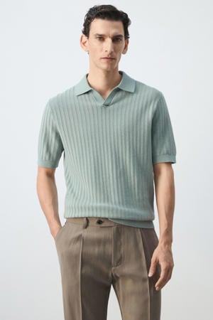 regular fit polo - heldergroen
