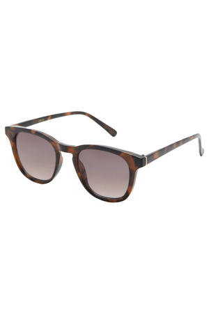 zonnebril met tortoise print bruin