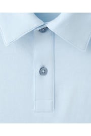 thumbnail: Mango Man regular fit polo - lichtblauw