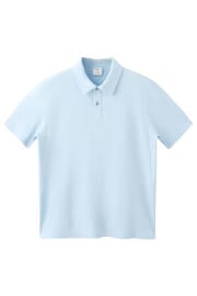 thumbnail: Mango Man regular fit polo - lichtblauw