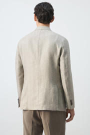 thumbnail: Mango Man linnen slim fit colbert - beige