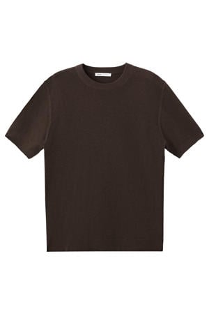 regular fit T-shirt - bruin