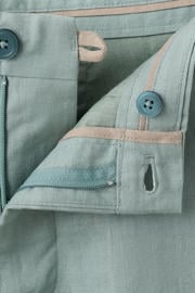 thumbnail: Mango Man linnen slim fit chino - heldergroen