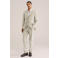 WE Fashion slim fit pantalon - beige
