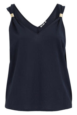 top Plus Size - donkerblauw