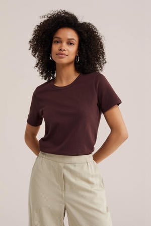 T-shirt - donkerrood